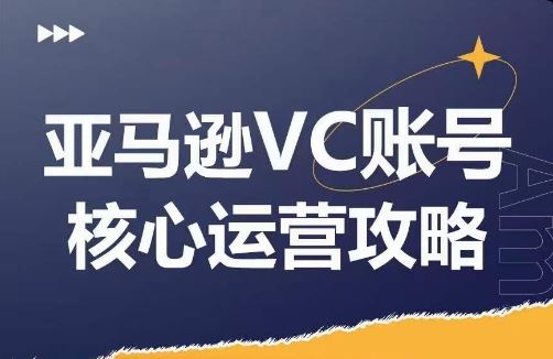 亚马逊VC账号核心玩法解析，实战经验拆解产品模块运营技巧，提升店铺GMV，有效提升运营利润-就去找资源网