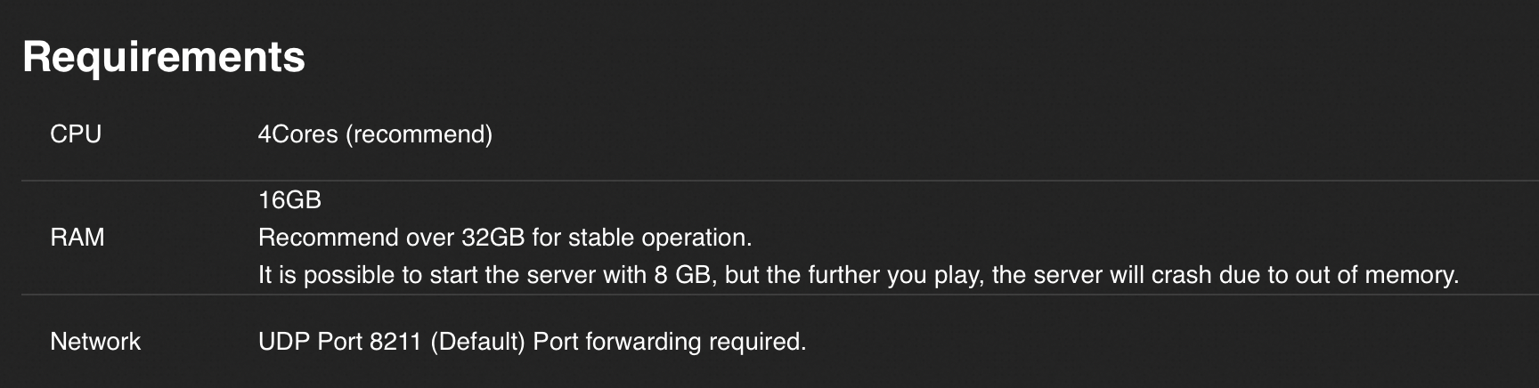 一键部署幻兽帕鲁联机服务器教程-趣奇资源网-第6张图片 一键部署幻兽帕鲁联机服务器教程-趣奇资源网-第6张图片