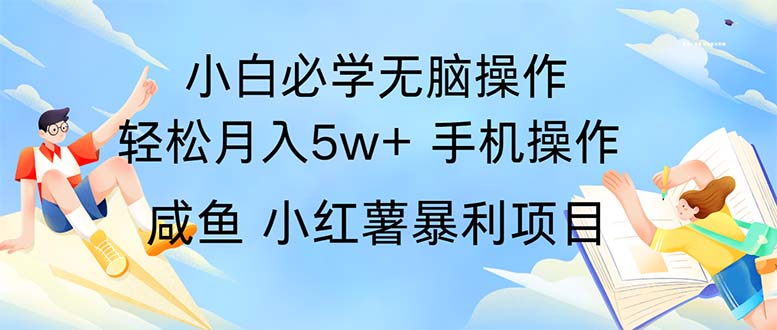 (11953期)2024热门暴利手机操作项目,简单无脑操作,每单利润最少500-就去找资源网