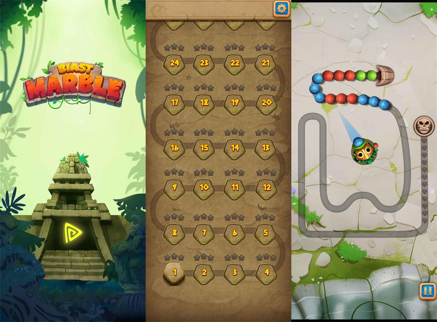 轻松解压射击游戏 祖玛射手-就去找资源网