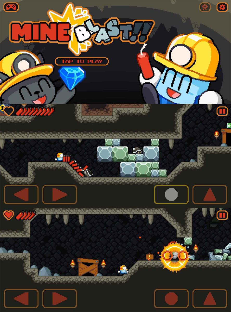 休闲闯关探险游戏 爆炸啊-就去找资源网