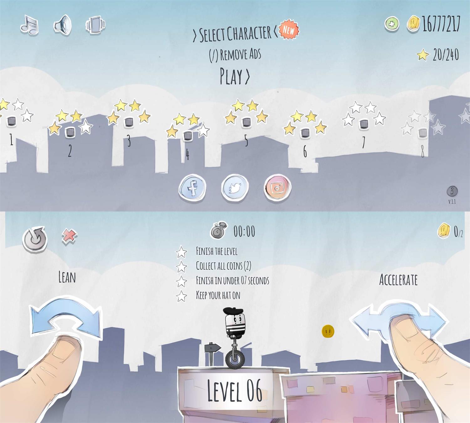 娱乐IO闯关游戏 独轮先生-就去找资源网