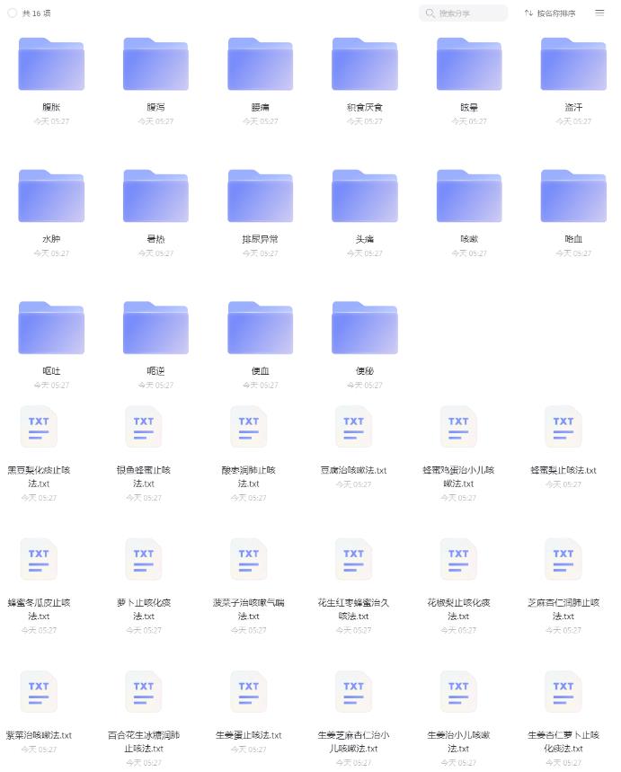 干货分享 常见症状治疗类(密)-就去找资源网