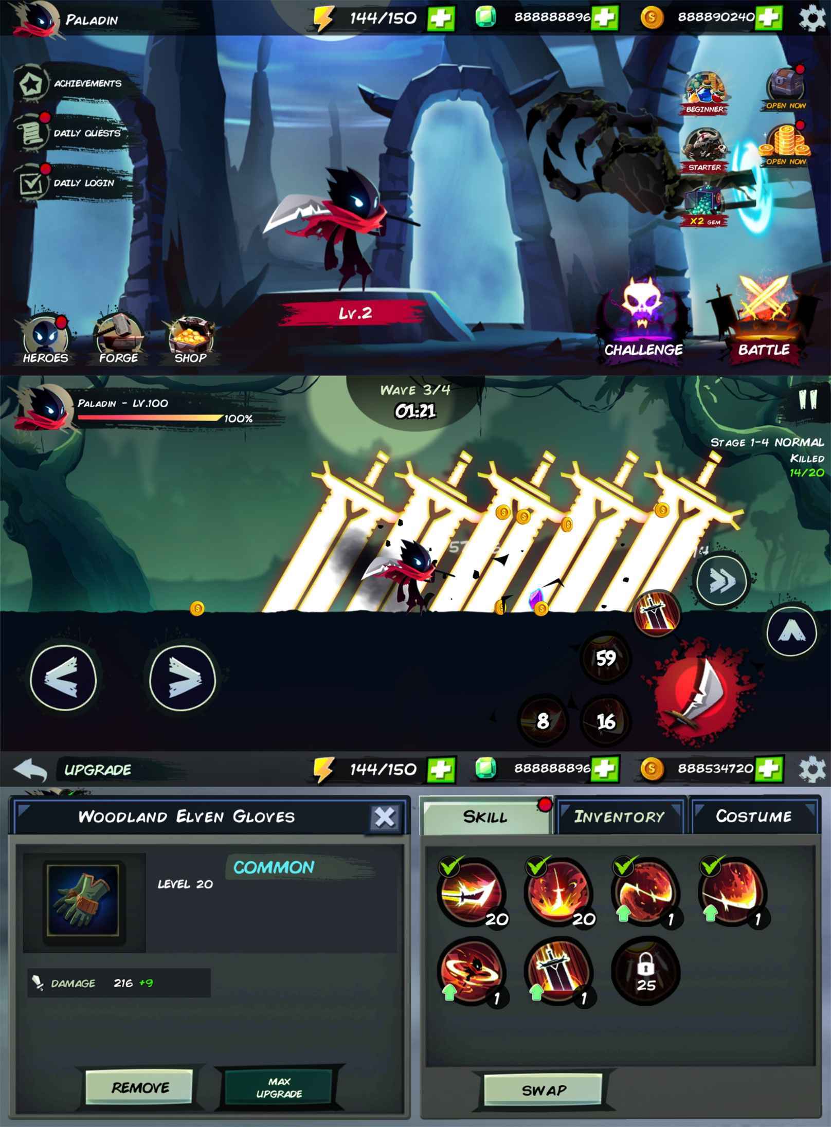 动作冒险战斗游戏 暗影刺客-就去找资源网