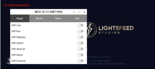 PUBG国体直装绘制,子追,超广角等功能-就去找资源网
