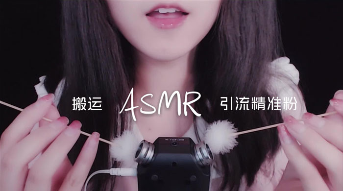 靠搬运 ASMR 视频，引流精准粉，私域单日变现 500+-就去找资源网