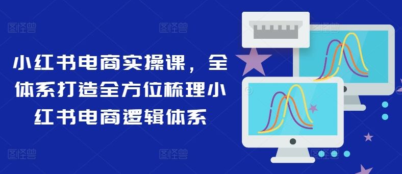 小红书电商实操课，全体系打造全方位梳理小红书电商逻辑体系-就去找资源网