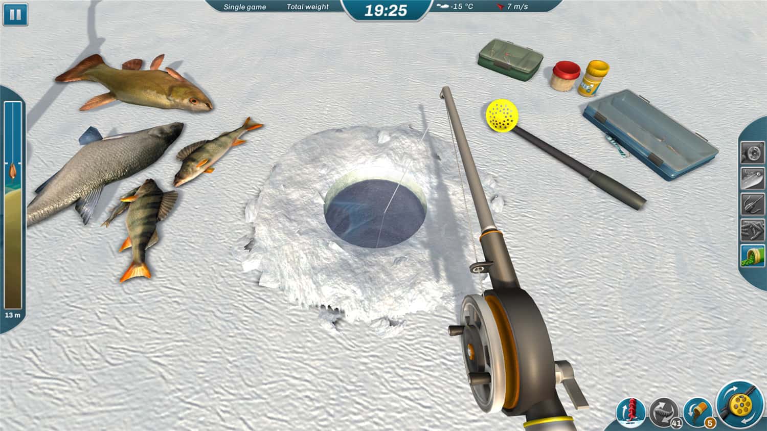 《冰湖钓鱼》v1.9.5联机版-就去找资源网