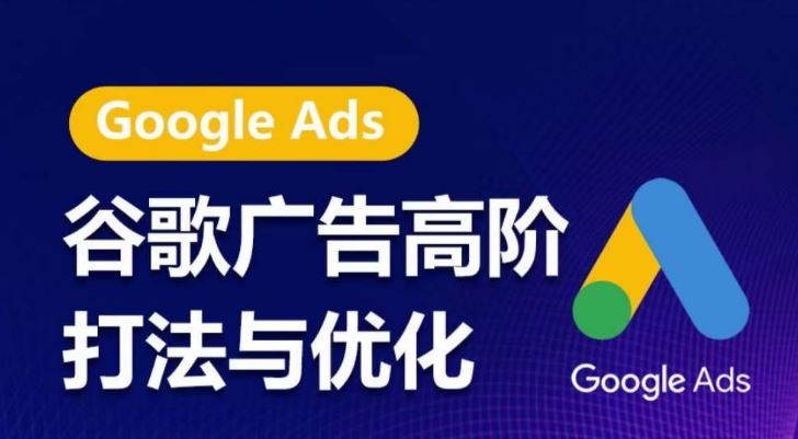 谷歌广告高阶打法与优化,凝结行业精华的谷歌广告体系课程,带你抓住流量红利,最大化ROI-就去找资源网