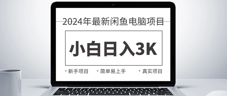 (10846期)2024最新闲鱼卖电脑项目,新手小白日入3K+,最真实的项目教学-就去找资源网