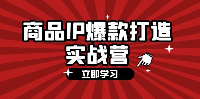 (12136期)商品-IP爆款打造实战营【第四期】,手把手教你打造商品IP,爆款 不断-就去找资源网