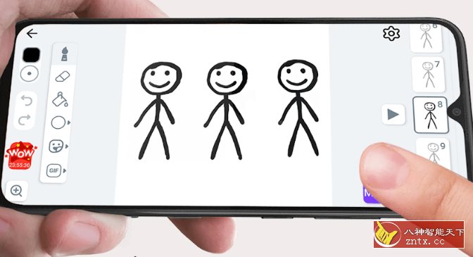 Stickman: Draw animation 火柴人:画动画v5.2.7s高级版-就去找资源网