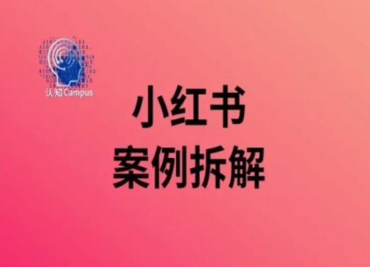 小红书案例拆解，深度解读小红书40万粉-就去找资源网