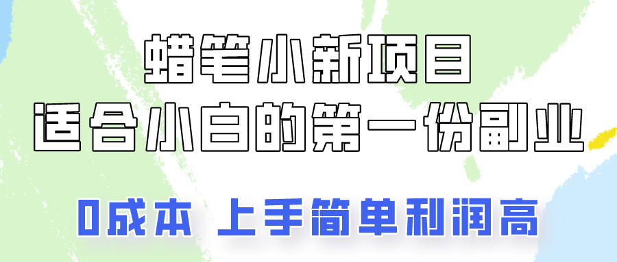 蜡笔小新项目拆解,0投入,0成本,小白一个月也能多赚3000+-就去找资源网
