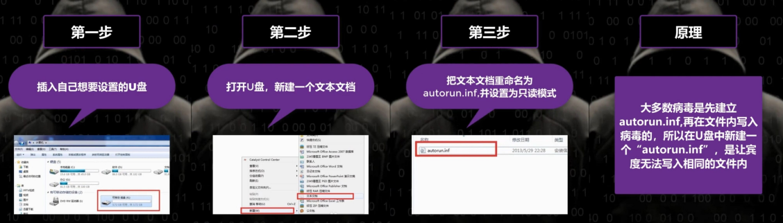 简单三步让你的U盘永不中毒-就去找资源网